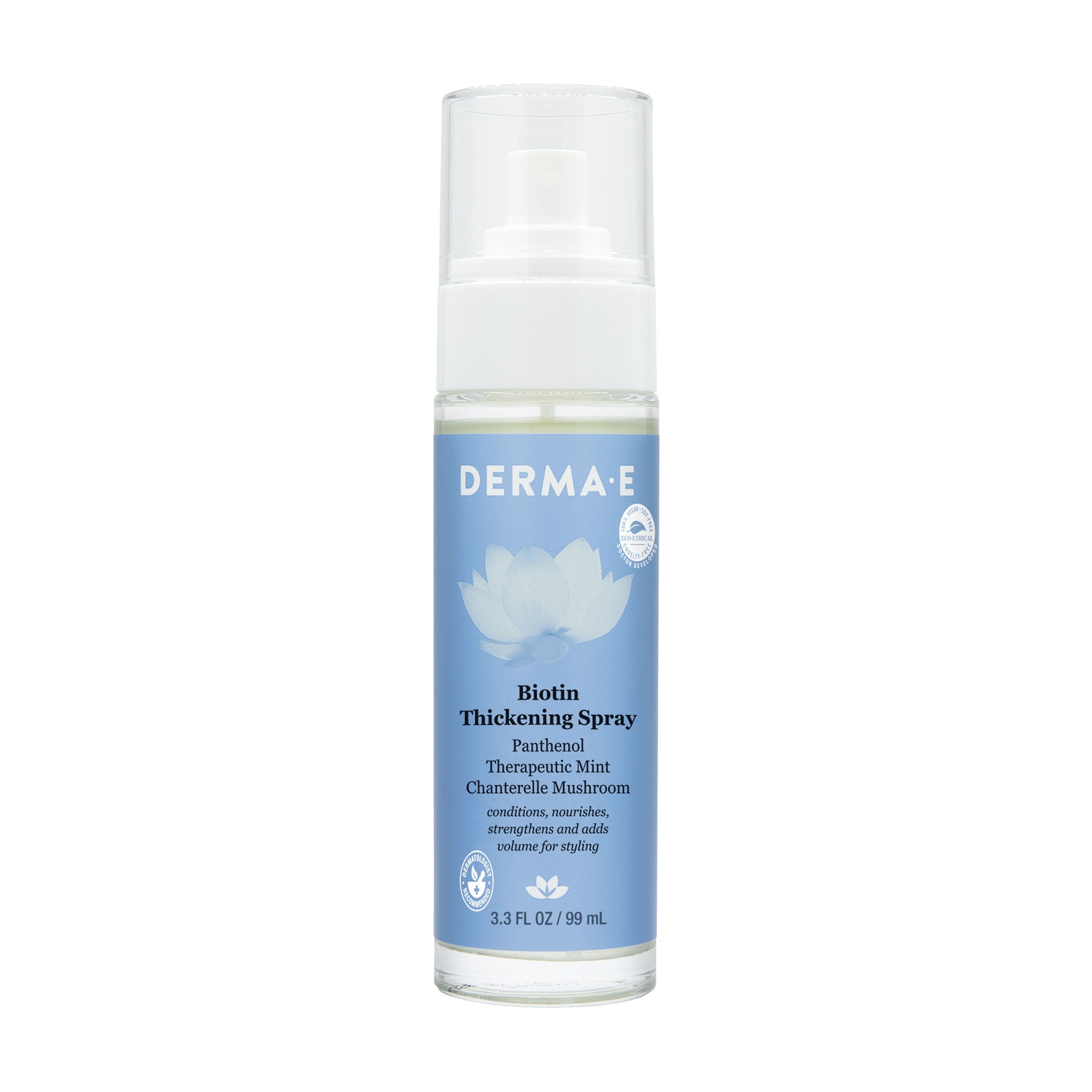 Уцінка! Cпрей для об'єму волосся Derma E Biotin Thickening Spray, 99 мл